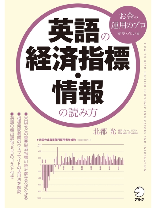 北都光作の英語の経済指標・情報の読み方の作品詳細 - 貸出可能